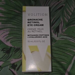 Volition Grenache Retinol Eye Cream - White and Yellow